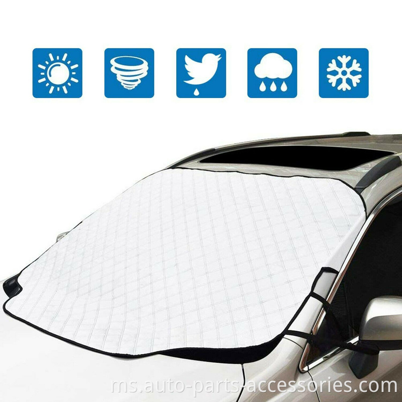 Penjualan Terbaik Winter Frost Guard Anti-Strom Front Windshield Magnet Car Shield Snow Shield